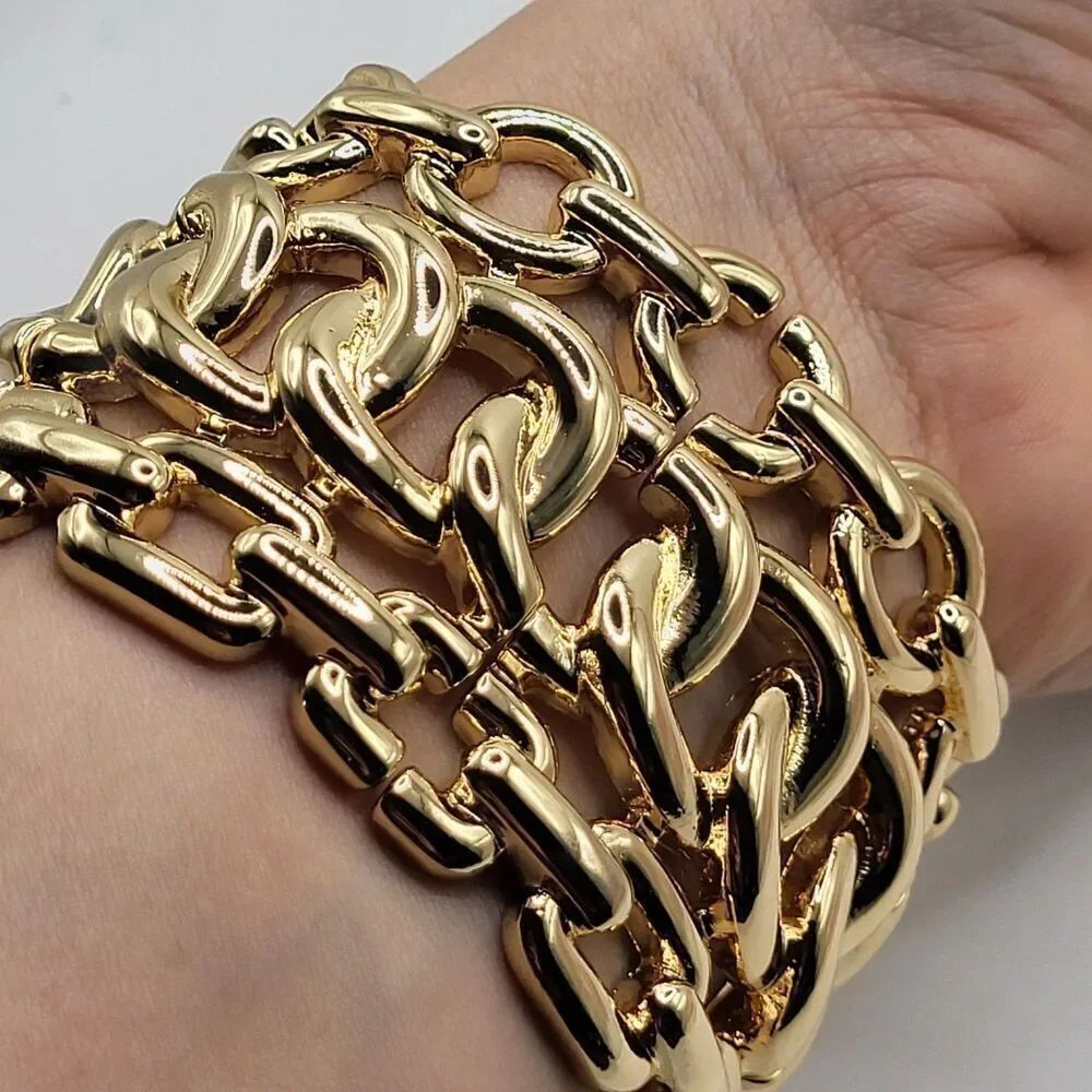 Chico's Thick Chunky Chain Bracelet 7in $49.50